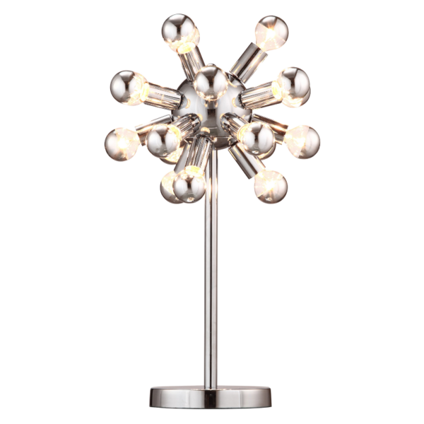 Lampe sur pied en verre